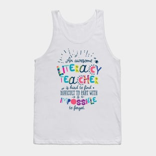 An Awesome Literacy Teacher Gift Idea - Impossible to forget Tank Top